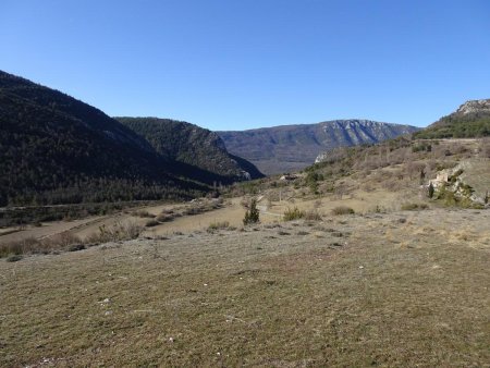 Descente vers les gorges