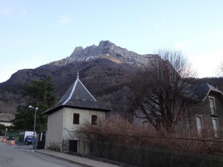 L’Arclusaz vue du chef-lieu