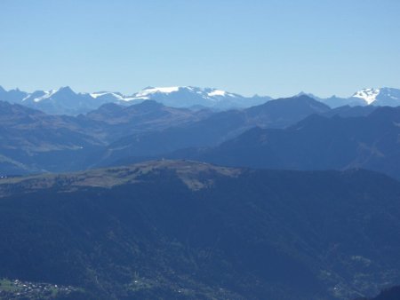 Zoom sur le Beaufortain et  la Vanoise