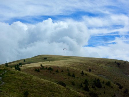 Parapente sur le Châtel