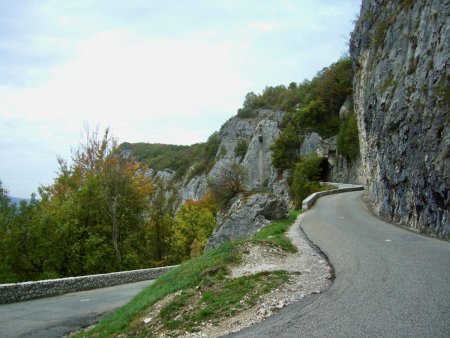 Départ Route de la Chambotte