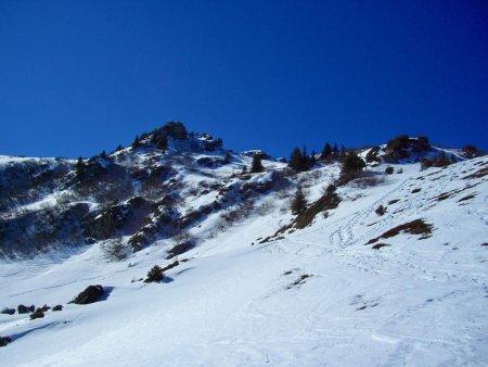 Le Mont St-Mury vu du versant Sabottes