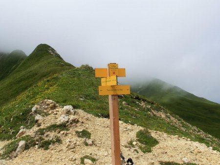 Au col de Corne Noire