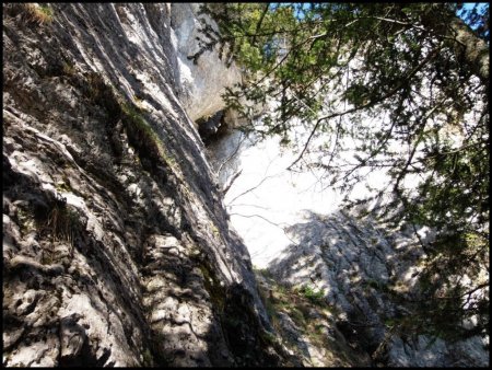 L’Arche des Cabornes, la vue en la découvrant.