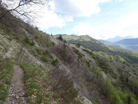 Retour vers le Col de Grimone