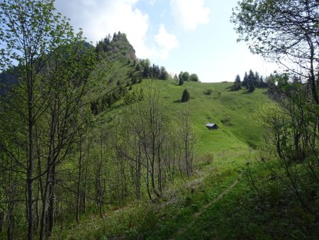 Arrivée au Col de l’Alpettaz