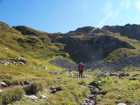 Sous le col de la Fenêtre.