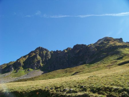 L’arête de l’Aguille de Roselette.