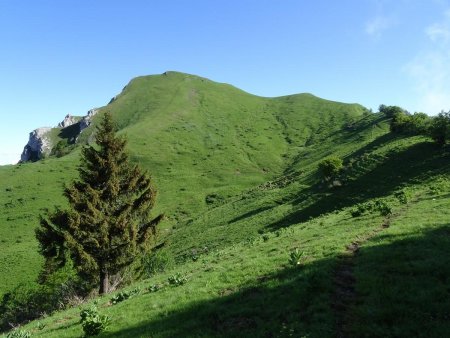 Col de la Galoppaz : regard arrière