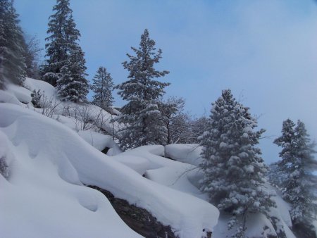 Enneigement au Lavoir.