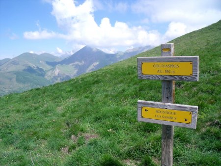 Le Gargas depuis le Col d’Aspres