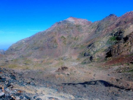 Grande Lance de Domène, et point IGN 2474m en contrebas.