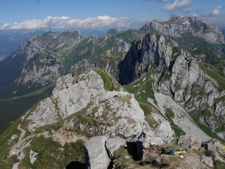 La vue au sommet...