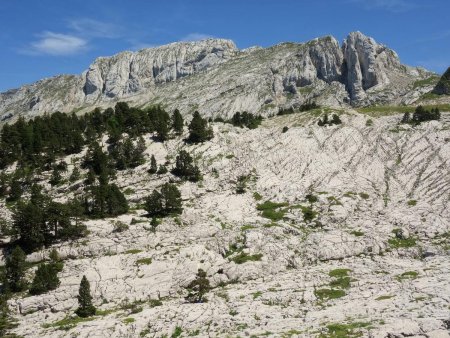 Les lapiaz du Clot d’Aspres et les Arêtes du Gerbier