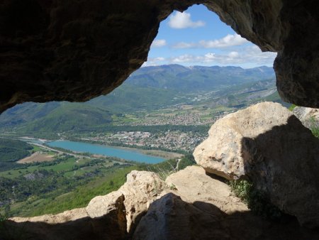 Fenêtre de la grotte du Trou d’Argent