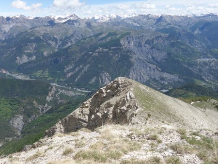 Arrivée au sommet des «Fourcheïres - la Deuxième»