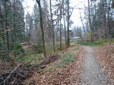 En direction de la petite route de Duines