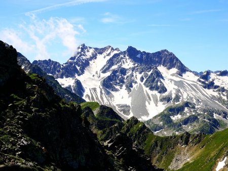 Pic et Clocher du Frêne, Grand et Petit Crozet. 