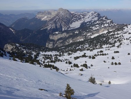 La vue sur le plateau de le Dent.