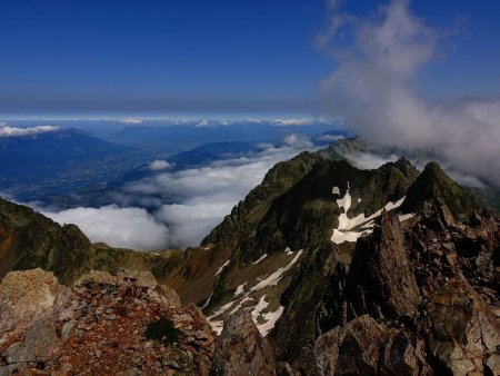 Vue vers le nord-est.