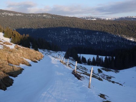 Descente tranquille...