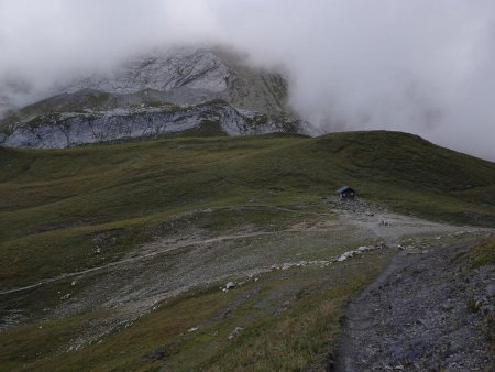 Au col du Bonhomme.