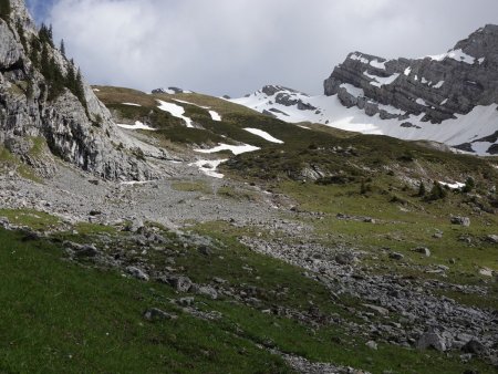 La suite, à travers les vallonnements de la combe...