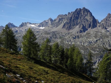 Une vue imprenable sur les Aiguilles Rouges.