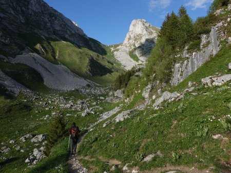 Retour au fond du vallon d’Oche...