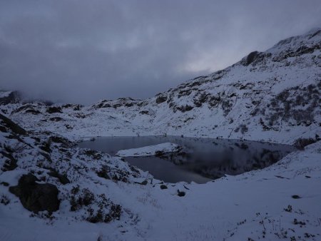 Retour au lac de Pormenaz.