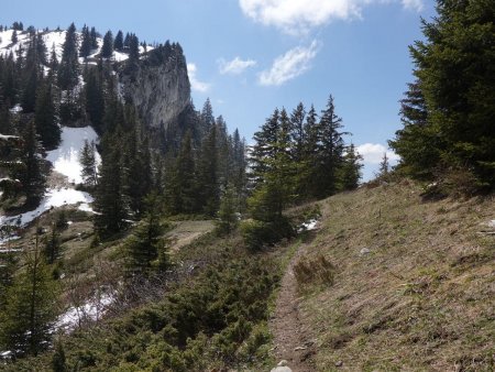 Arrivée au col de Cordon.