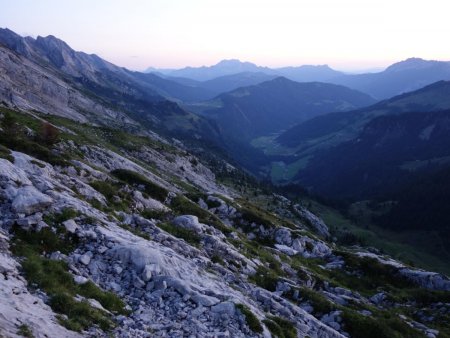 Descente vespérale...