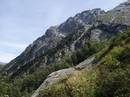 L’ambiance sauvage de la combe...