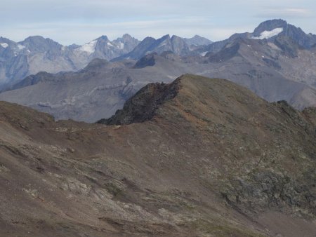 Quelques pics des Ecrins à énumérer.