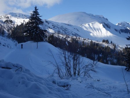 On rejoint les chemins damés.