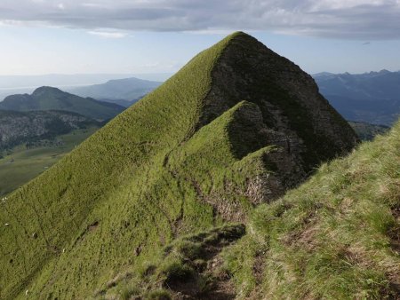 Les Aiguilles Vertes, parfois plutôt un enchaînement de pyramides.