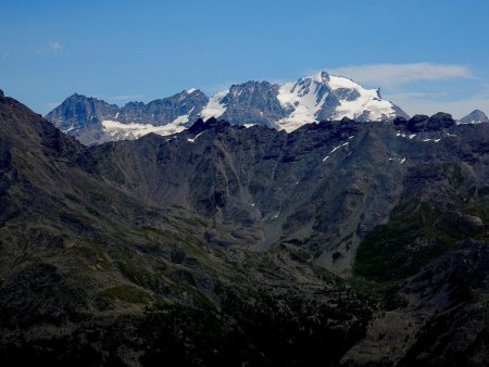 Le Val di Rhêmes et le massif du Grand Paradis.