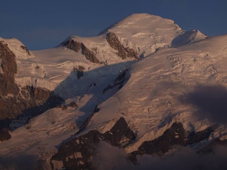 Le sommet du Mont Blanc.