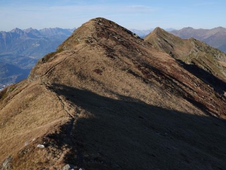 Retour au col de la Thuile.