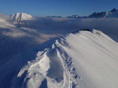 Le long de la crête...