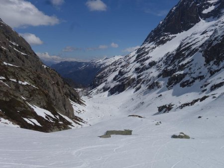 Un regard dans le vallon de Bérard.