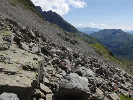 Une petite dose de caillasse à traverser...