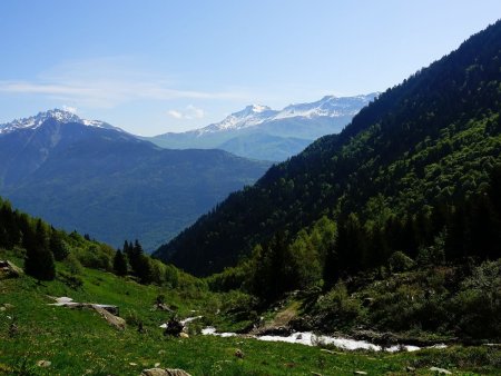 Massif de la Lauzière et Cheval Noir.