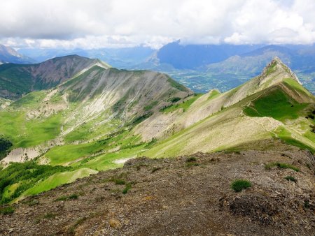 Vue vers le nord.