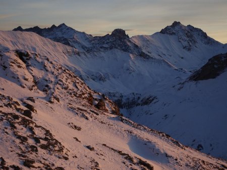 Le Beaufortain aux couleurs du soir...