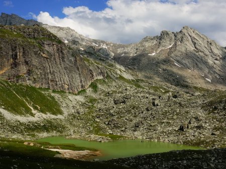 Retour au lac de la Partie.