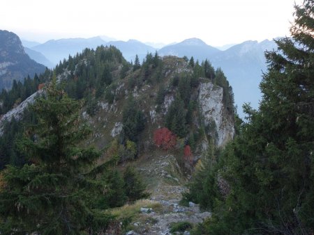 Retour au col d’Andey.