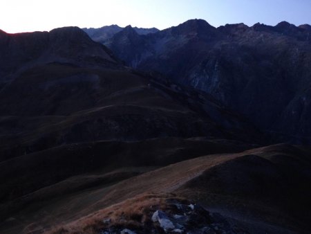 Retour au col du Sabot.