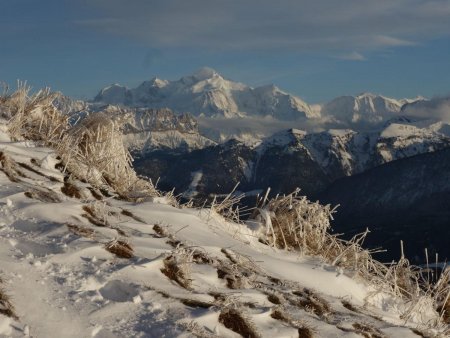 Le Mont Blanc apparait.