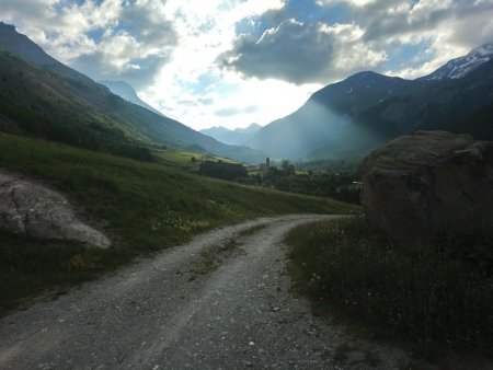 Le soleil à du mal à percer ce matin on dirait...